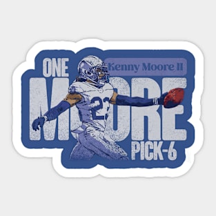 Kenny Moore II Indianapolis Pick-6 Sticker